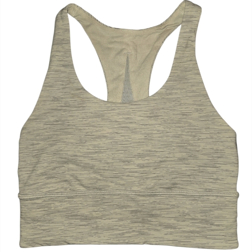 lululemon athletica Women's Gray Invigorate Long Line Bra#86 - Picture 3 of 5